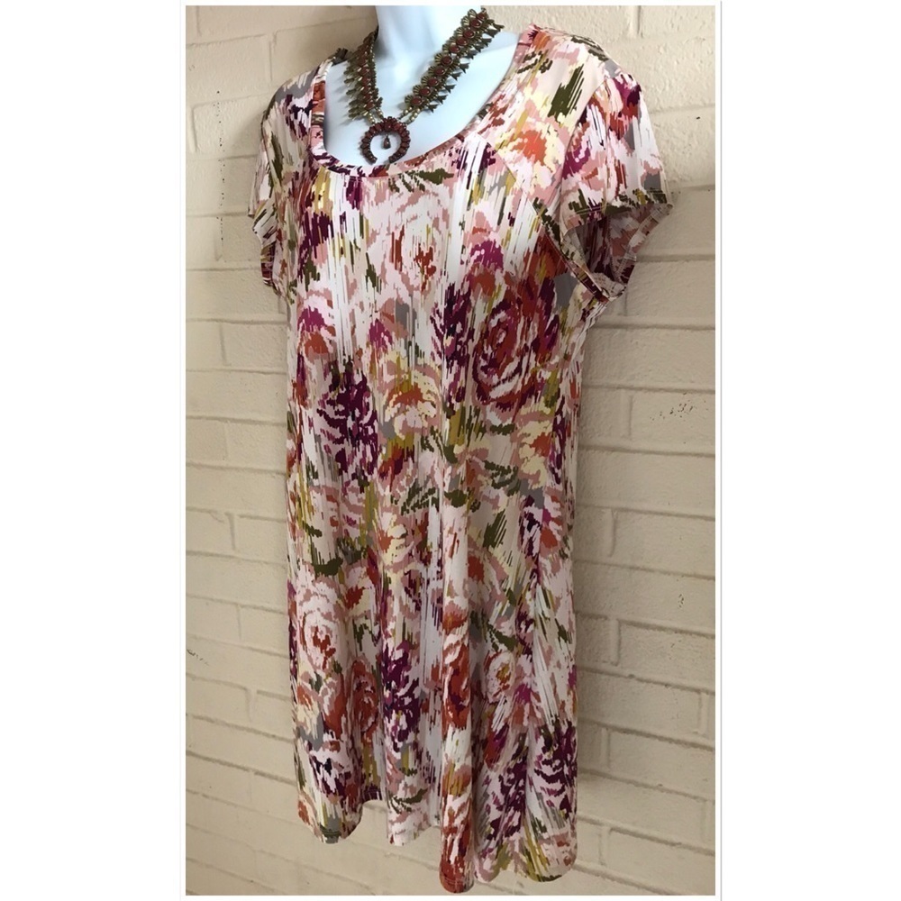LIZ Claiborne Printed Dress size 14 - Picture 2 of 3